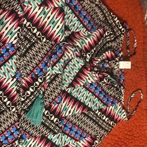 Ladies spaghetti strap shirt